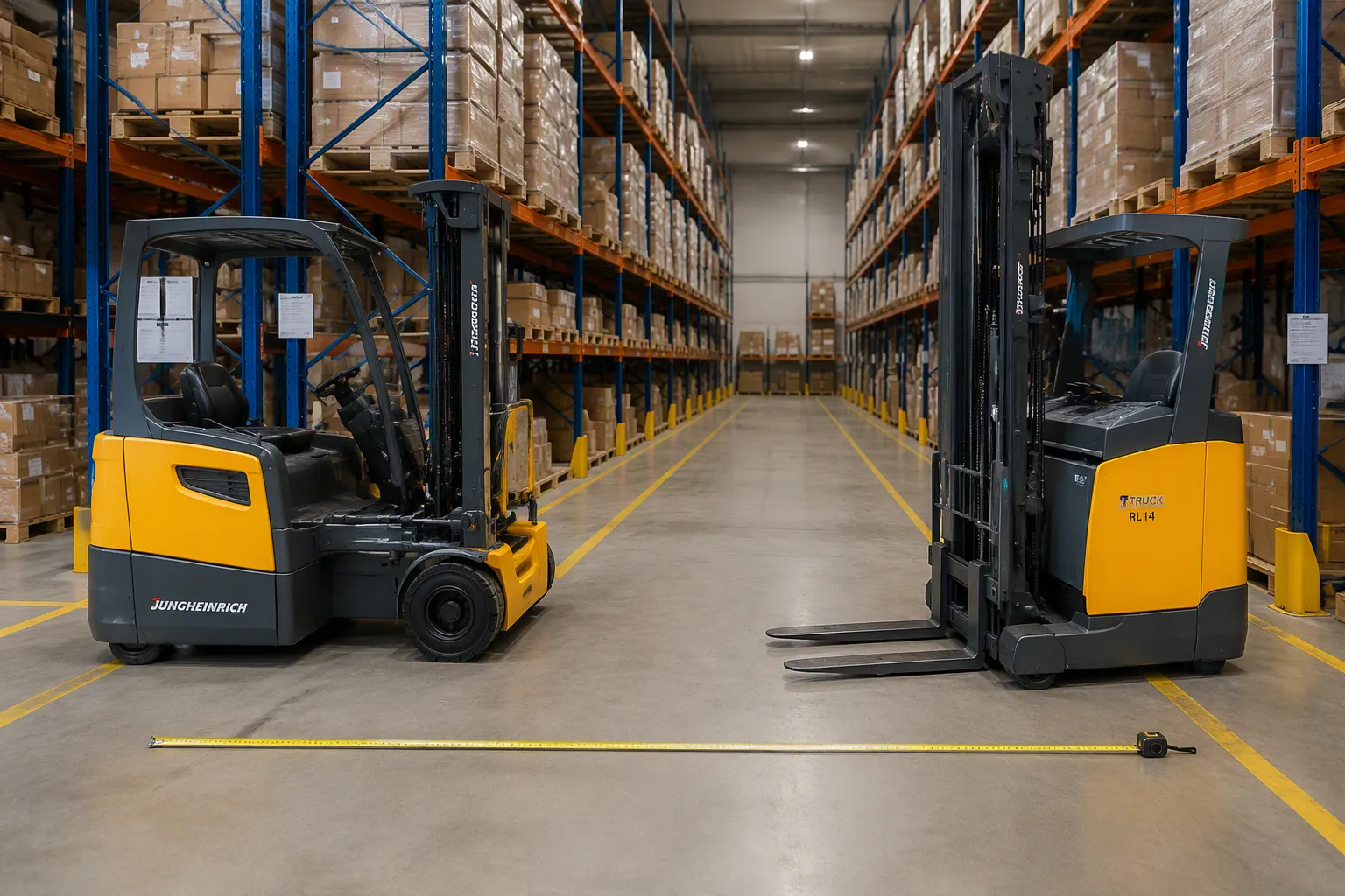 Which Saves More Warehouse Space, an Electric Articulated Forklift Truck or a Reach Truck?